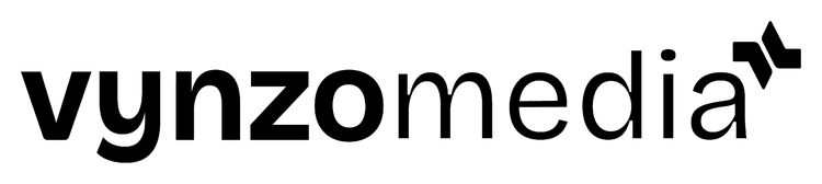Vynzo Media original wordmark